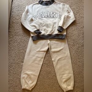 Parke Inside Out Fleece Sweatpants Sz S/M
